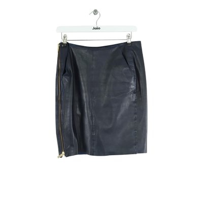 Mini jupe en cuir - Bon État MAJE