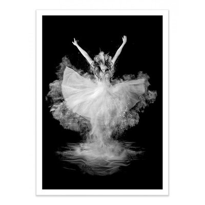 Affiche d’art 30 x 40 cm - Powder Burst - Pauline Pentony MA WALL EDITIONS