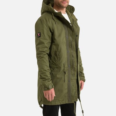 Parka longue à capuche Military SUPERDRY
