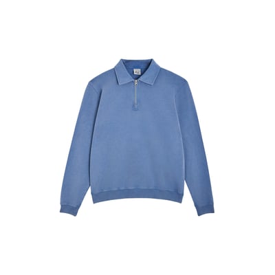 SWEAT ZIP BLUE PULLIN