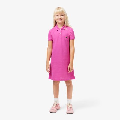 Robe polo en Piqué LACOSTE
