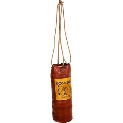 sac de boxe décoratif en cuir coloré pour intérieur maison RECOLLECTION
