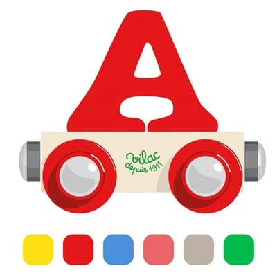 Lettre wagon VILAC