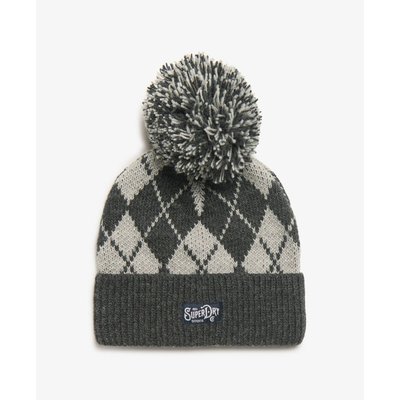 Bonnet en maille à motifs SUPERDRY