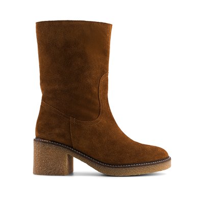Bottes marron femme pas cher La Redoute