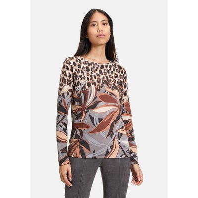 Pull-over en fine maille à impression BETTY BARCLAY