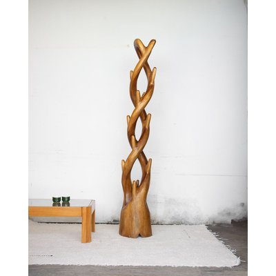 Porte manteaux en bois Jan N°32 - Bon état DEBONGOUT