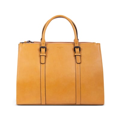 Sac à Main Emperia Couleur Or Jaune - Dimensions 16" X 11.5" X 17", Neuf Avec étiquettes