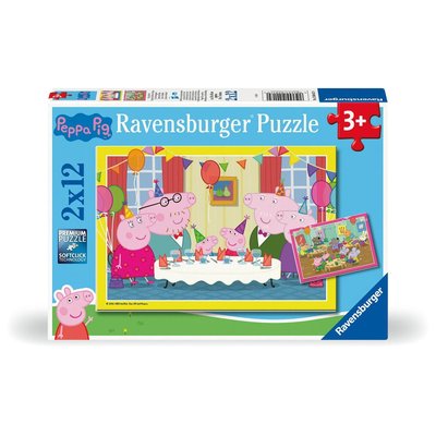 Peppa Pig Puzzle Enfant 2x12 pieces RAVENSBURGER