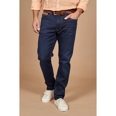 Jean regular tapered poche ticket zippée stretch MCS