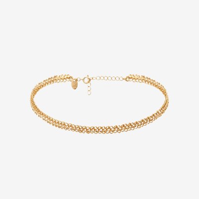 Collier choker doré à l'or fin MINI 90'S CAROLINE NAJMAN