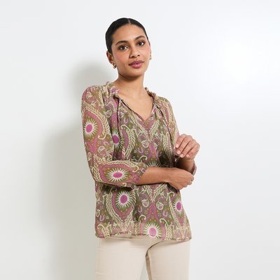 Blouse col V GRAIN DE MALICE