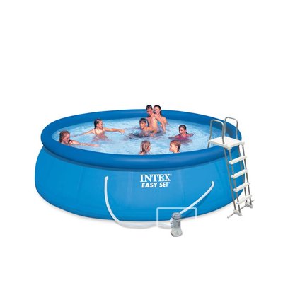 Piscine autoportée  Easy Set 4,57 x 1,22 m + Épurateur + Accessoires INTEX