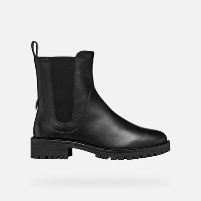 Boots respirantes chelsea en cuir Hoara GEOX