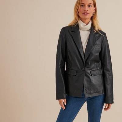 Veste en cuir femme ANNE WEYBURN La Redoute