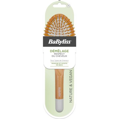 Brosse à cheveux BOIS PNEUMATIQUE PICOTS BOIS BABYLISS