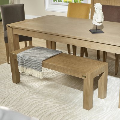 Banc style contemporain en pin massif MEGÈVE ROBIN DES BOIS