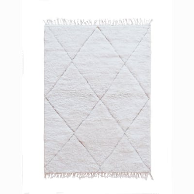Tapis berbère haut de gamme au toucher doux en laine 128 x 188 cm AFK LIVING