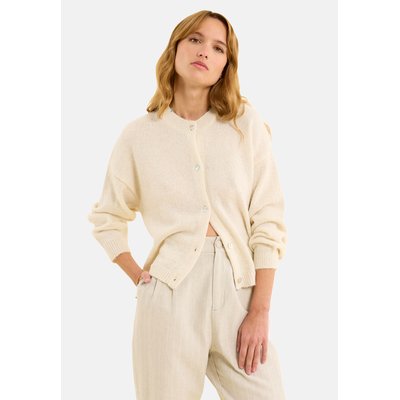 Cardigan tricot motif palmiers dos ICODE