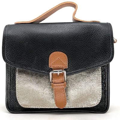 Sac bandoulière cartable en cuir grainé CORTE OH MY BAG
