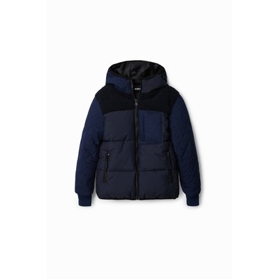 Veste matelassée à capuche - BLUE - 11/12 DESIGUAL