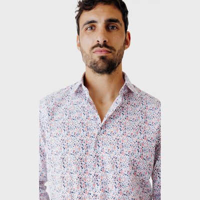 Chemise Regular fit imprimé floral ACROSS