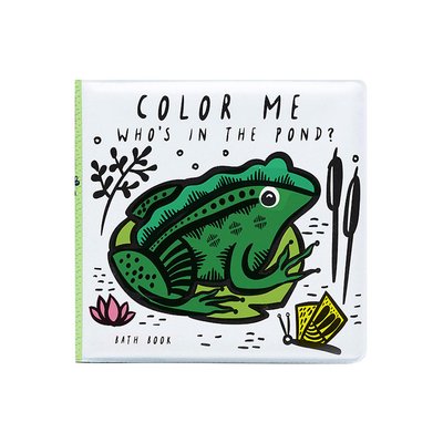 Livre de bain Animaux de l'étang WEE GALLERY