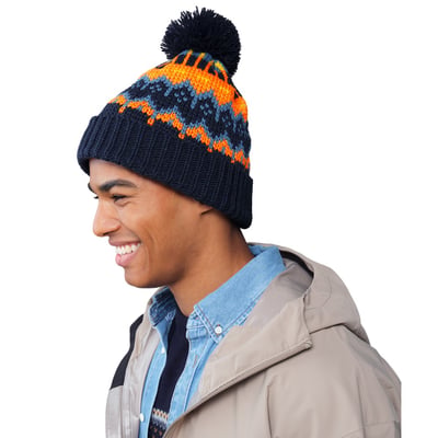 Bonnet de ski motif/style rétro BEECHFIELD