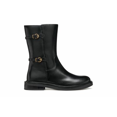 Mi-bottes respirantes en cuir Serild GEOX
