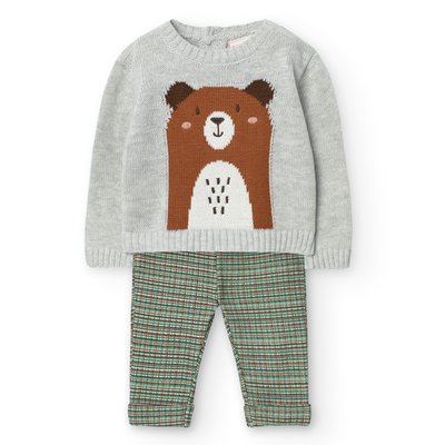 Ensemble avec pull et pantalon en tissu BOBOLI