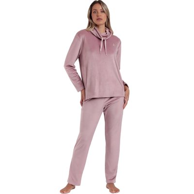 Pyjama velours pantalon sweat à col montant OPÉRA Velvet ADMAS