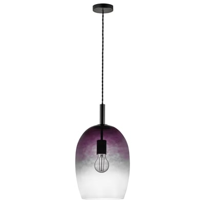 Suspension ovale élégante en verre, UMA NORDLUX