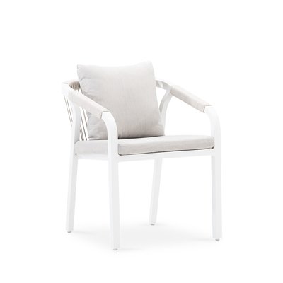 Chaise, aluminium, lot de 4, MAYA DEFORA HOME