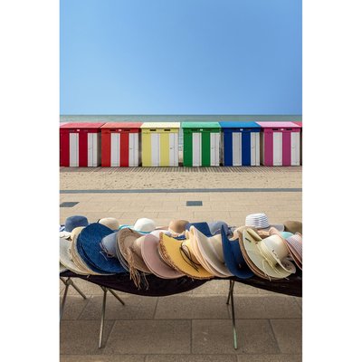 Tableau Mural Cabines Colorées De Dunkerque PLAGE CEANOTHE