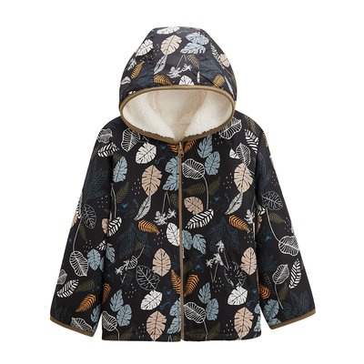 Veste à capuche enfant en sherpa réversible CARACAS PETIT BEGUIN