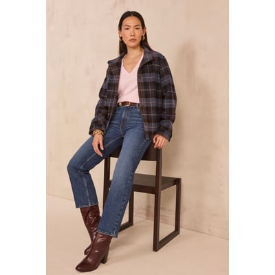 Jean droit et cropped RUDY Maison 123