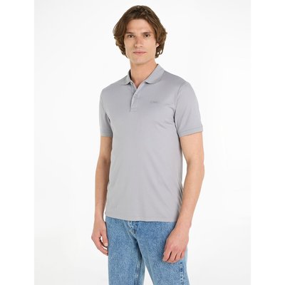 Poloshirt aus Baumwolle, Logo an der Brust CALVIN KLEIN