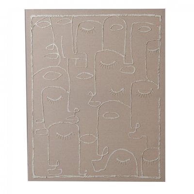 Toile multi visages 80x100 cm AMADEUS