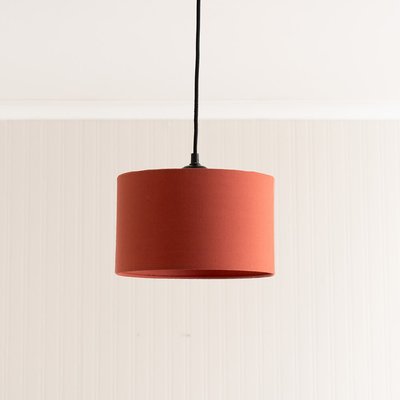 Rust Red Fabric Small Shade SO'HOME