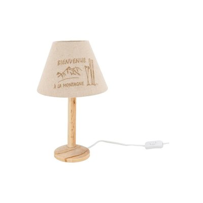 Lampe à poser Bienvenue à la montagne AUBRY GASPARD