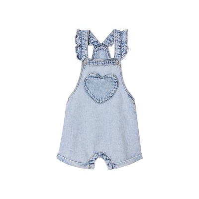 Salopette en denim léger VERTBAUDET