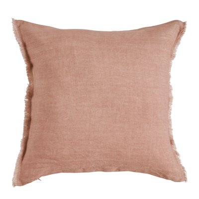 Housse de coussin en lin BLANC D’IVOIRE