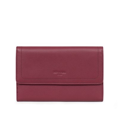 Compagnon de voyage  2 volets  Stop RFID  Cuir SAUVAGE HEXAGONA
