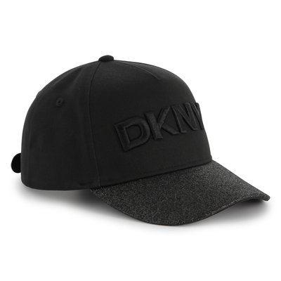 Casquette pailletée en coton DKNY