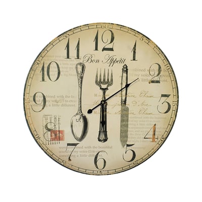 Horloge couverts 58cm EMDE