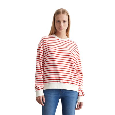 Sweat-shirt à rayures oversize en pur coton organique MARC O’POLO DENIM