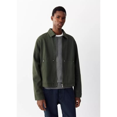 Veste jean poches MANGO TEEN