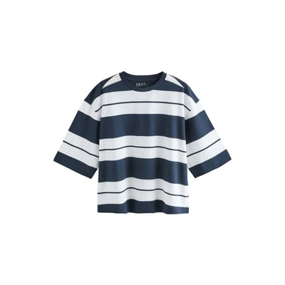 T-shirt ras du cou en coton, lot de 3 NEXT