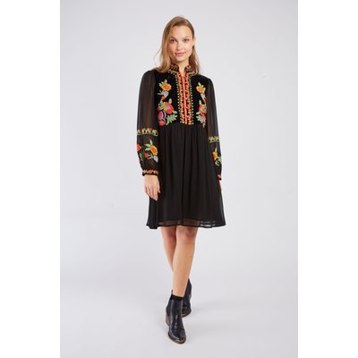 Robe courte brodée ELIETTE DERHY