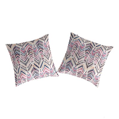 2 Taies d'oreiller 100% coton  ZEYA A NAF NAF HOME